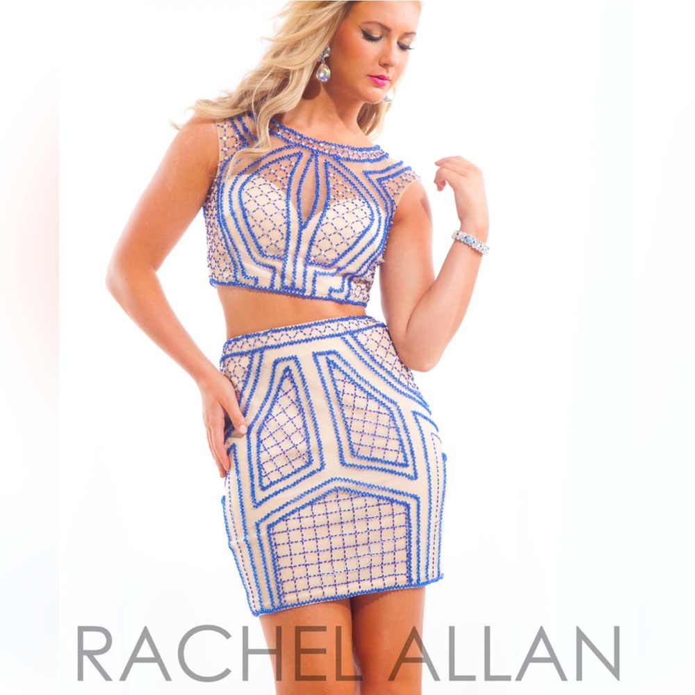 Rachel Allan Stunning 2 Pieces Beaded Set